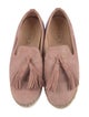 Tod's Suede Tassel Accents Espadrilles