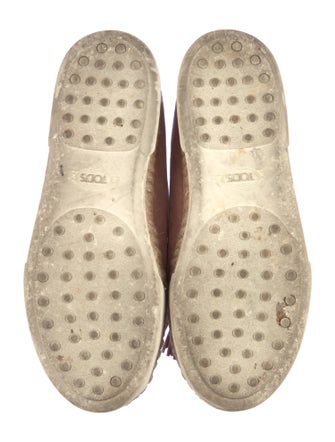 Tod's Suede Tassel Accents Espadrilles