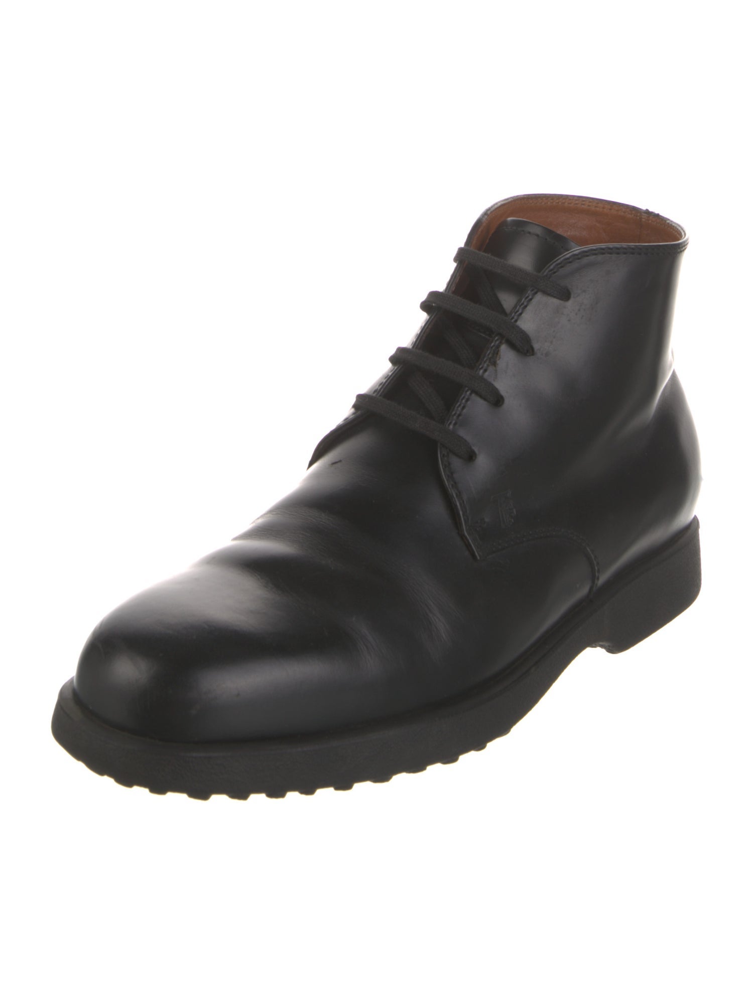 Tod's Leather Lace-Up Boots