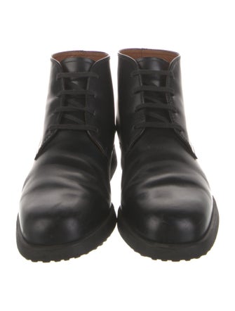 Tod's Leather Lace-Up Boots
