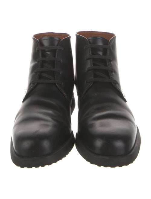 Tod's Leather Lace-Up Boots