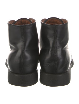 Tod's Leather Lace-Up Boots