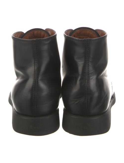 Tod's Leather Lace-Up Boots