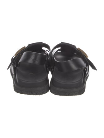 Tod's Leather Slingback Sandals