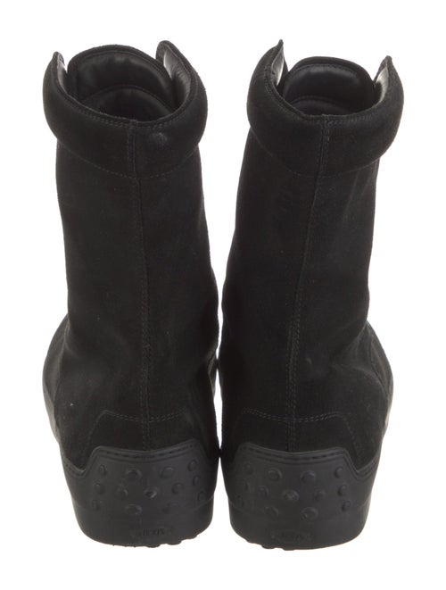Tod's Suede Lace-Up Boots