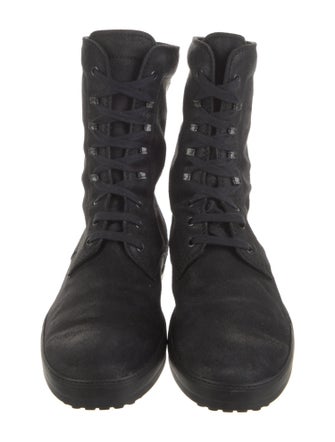 Tod's Suede Lace-Up Boots