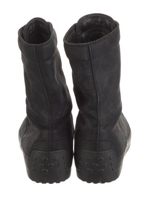 Tod's Suede Lace-Up Boots