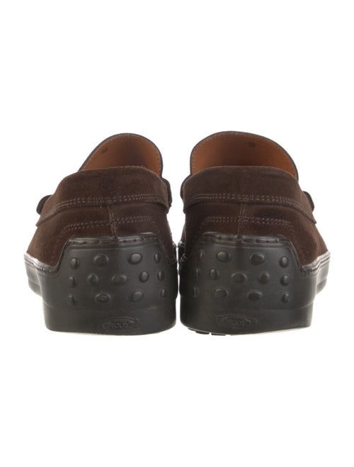 Tod's Suede Dress Loafers