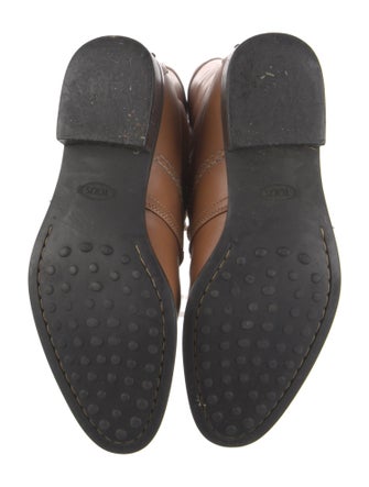 Tod's Leather Lace-Up Boots