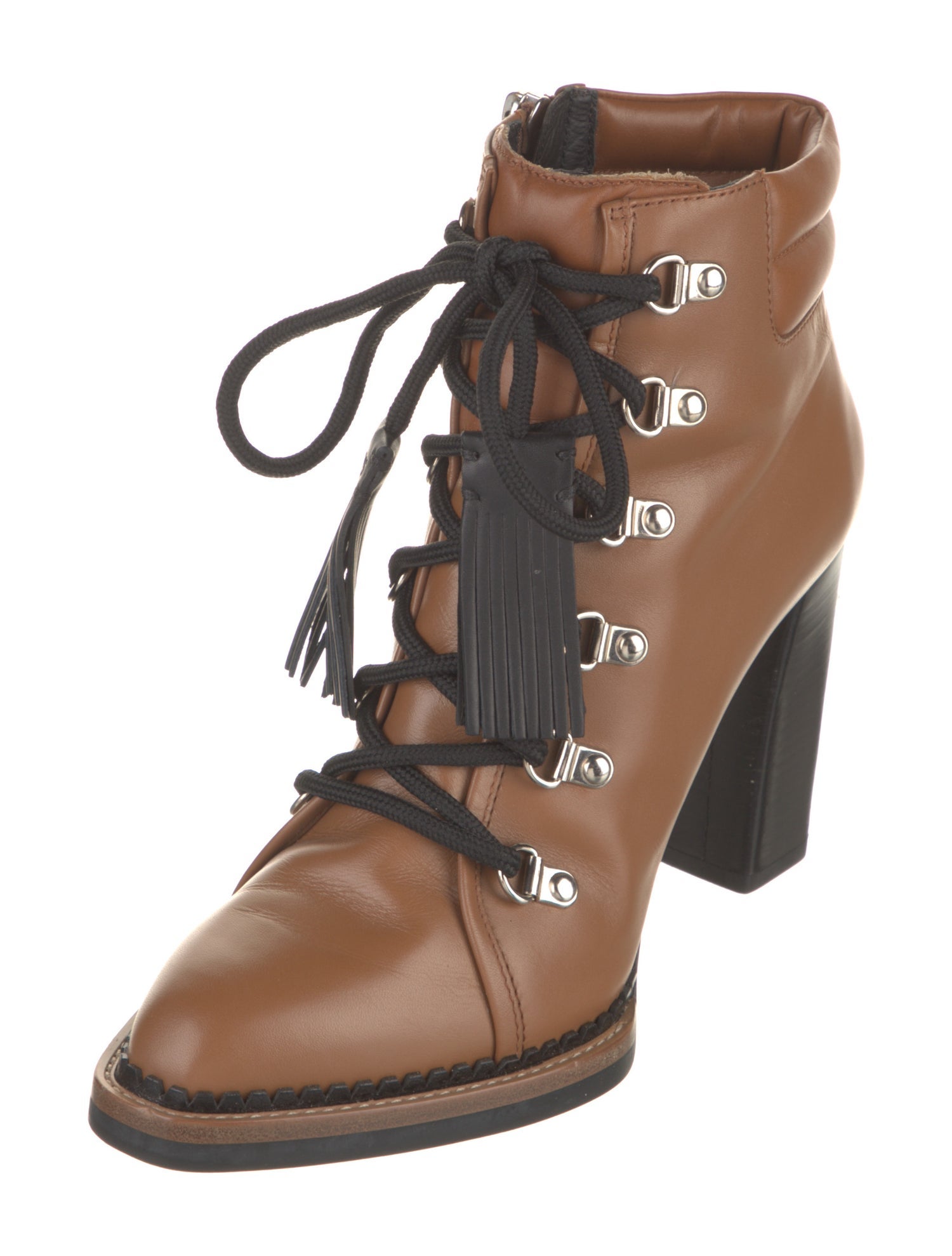 Tod's Leather Lace-Up Boots
