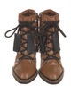 Tod's Leather Lace-Up Boots