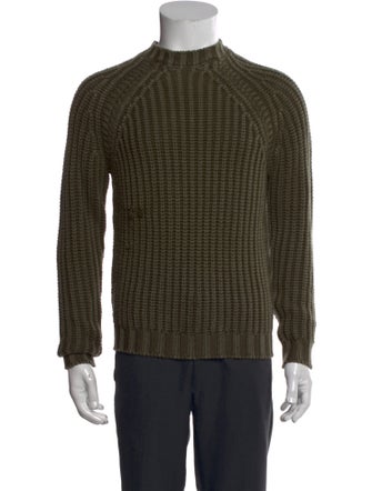 Tod's Merino Wool Mock Neck Pullover