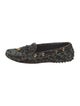 Tod's Ponyhair Animal Print Loafers