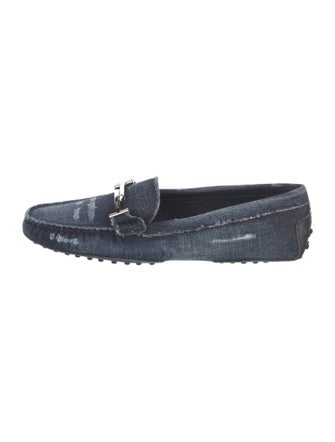 Tod's Denim Loafers