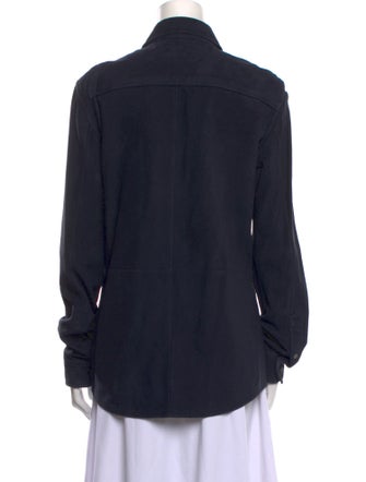 Tod's Long Sleeve Button-Up Top