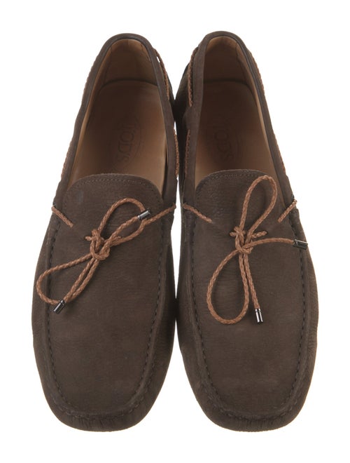Tod's Suede Braided Accents Drivers