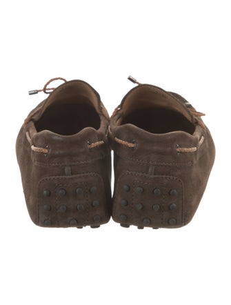 Tod's Suede Braided Accents Drivers