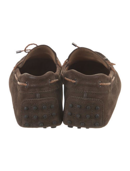 Tod's Suede Braided Accents Drivers