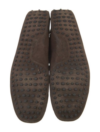 Tod's Suede Braided Accents Drivers
