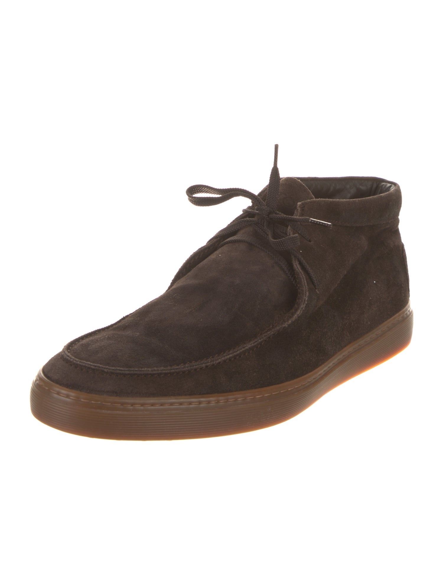 Tod's Suede Lace-Up Boots