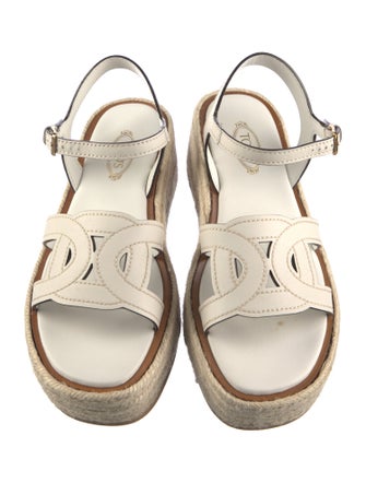 Tod's Leather Espadrilles