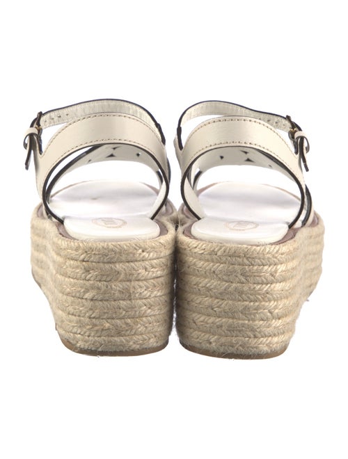 Tod's Leather Espadrilles