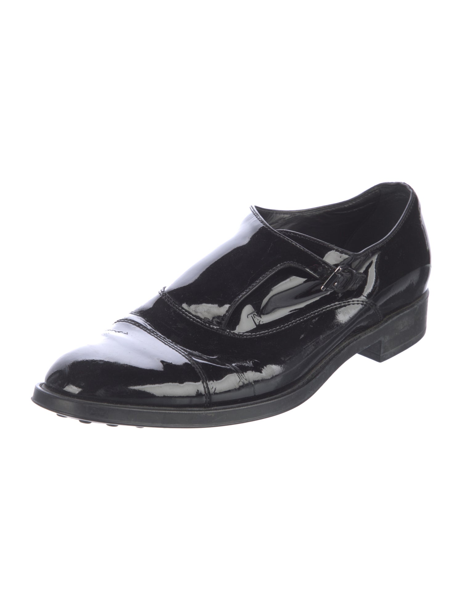 Tod's Patent Leather Oxfords