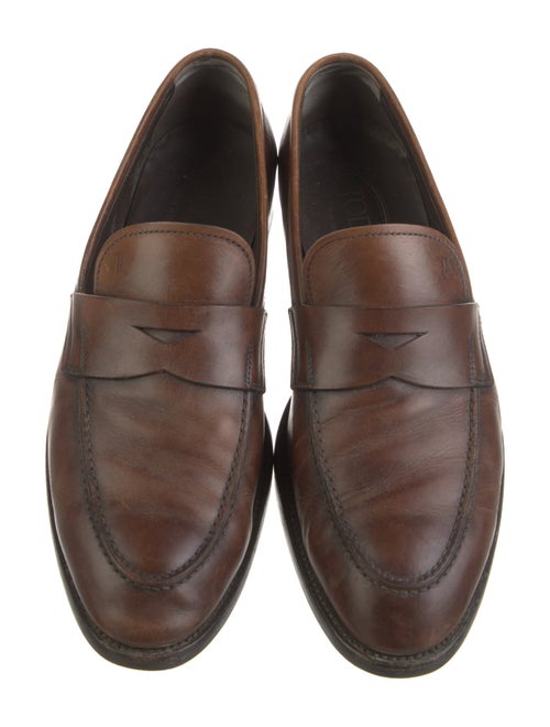 Tod's Leather Dress Loafers