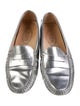 Tod's Patent Leather Whipstitch Trim Loafers