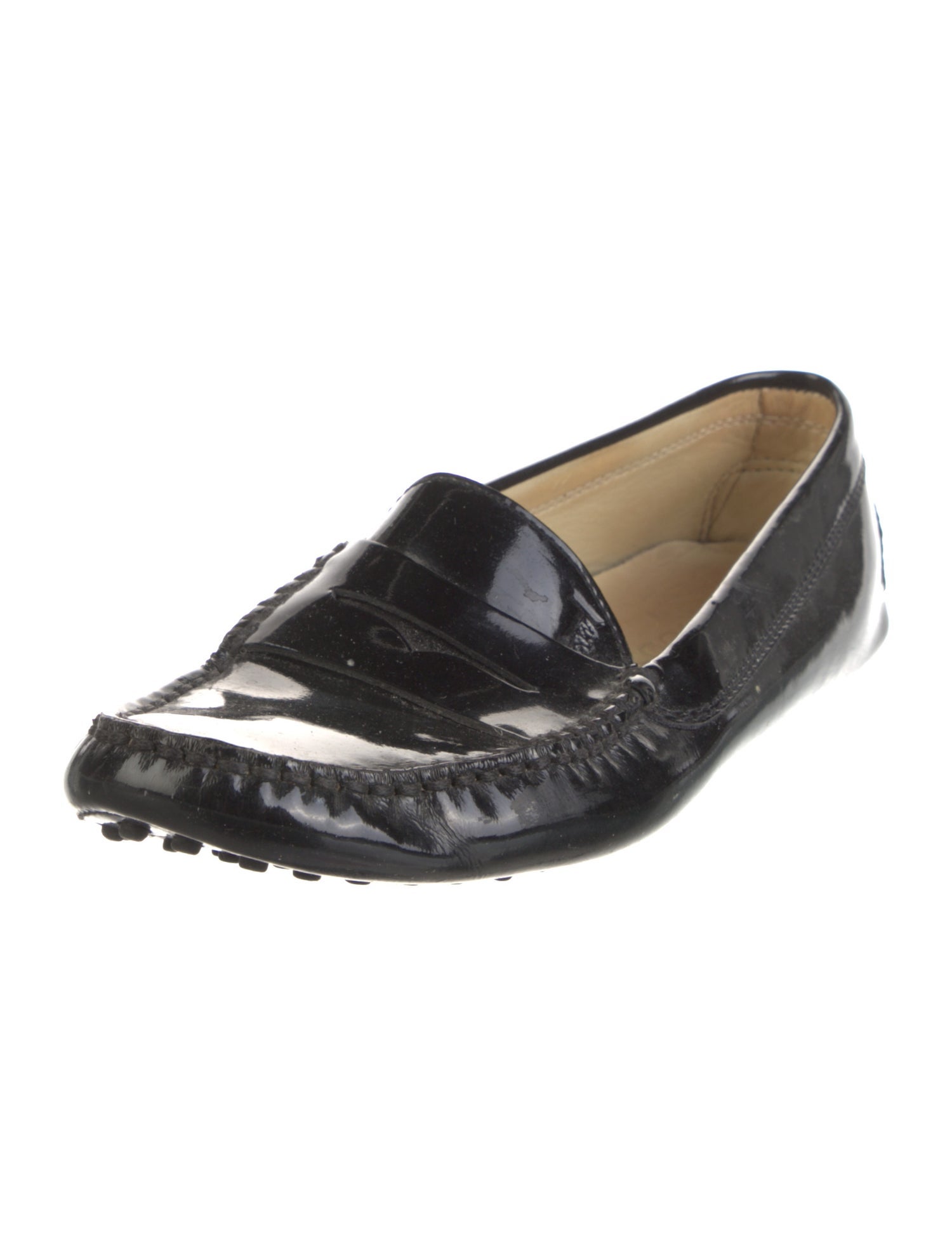 Tod's Patent Leather Loafers