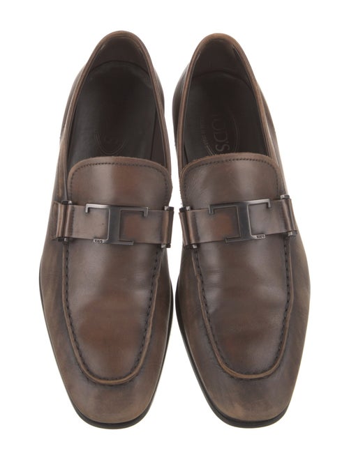 Tod's Leather Dress Loafers