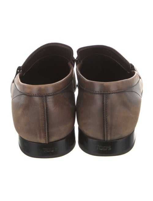 Tod's Leather Dress Loafers