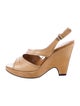 Tod's Leather Slingback Sandals