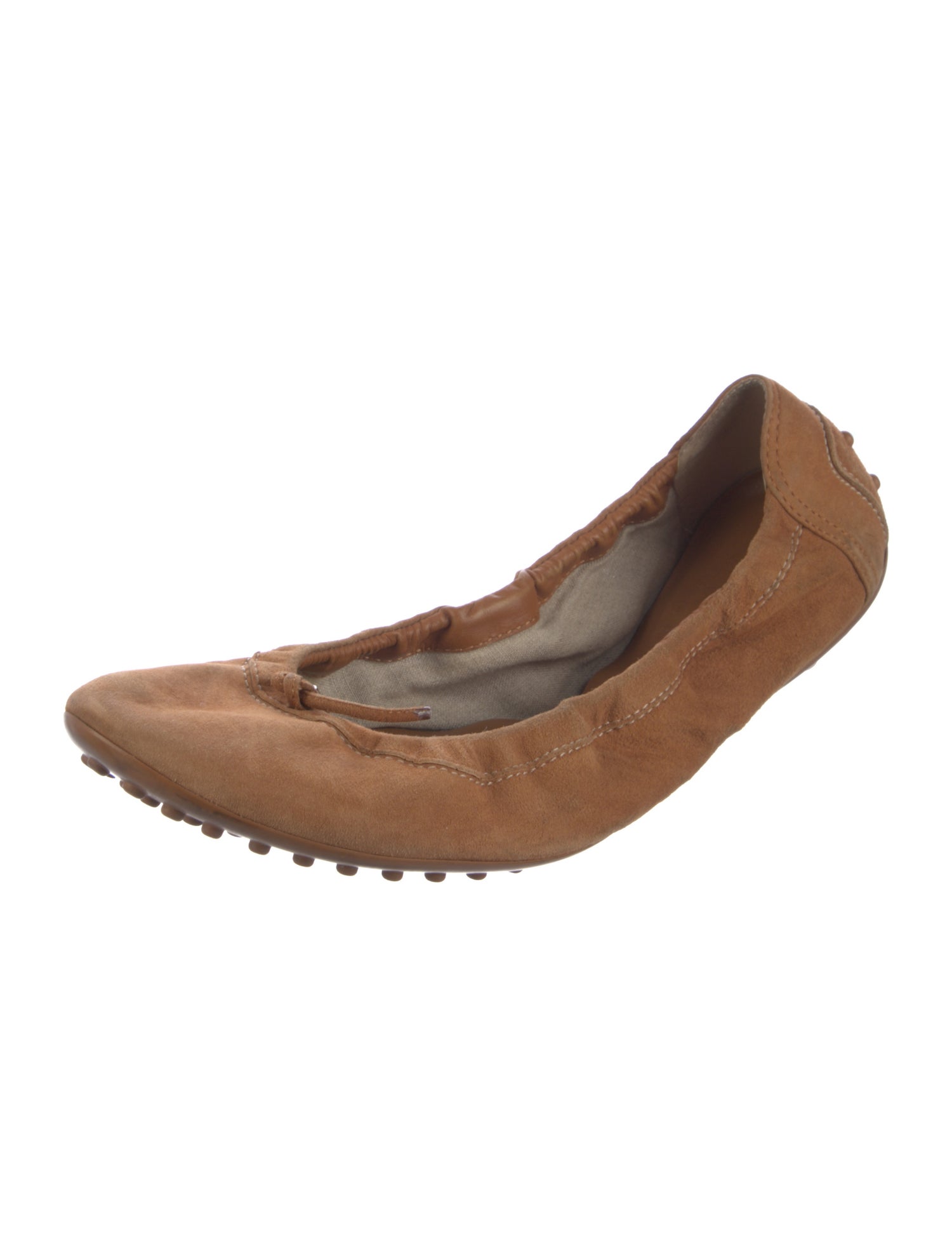Tod's Suede Ballet Flats