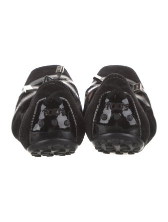 Tod's Suede Mary Jane Flats