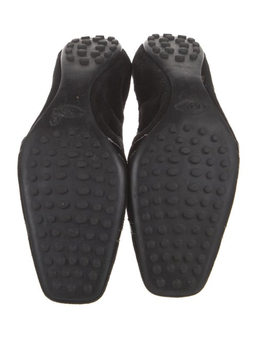 Tod's Suede Mary Jane Flats