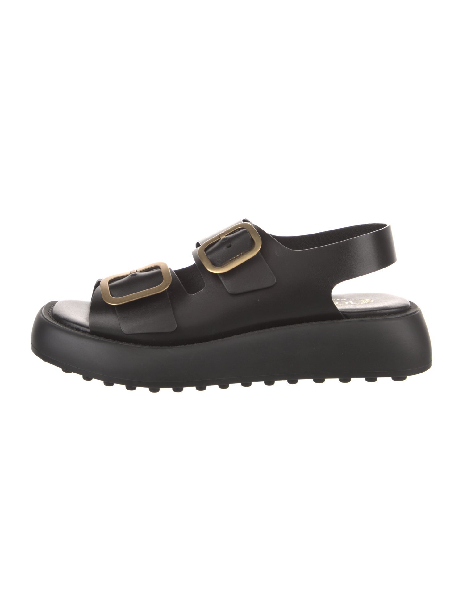 Tod's Leather Slingback Sandals