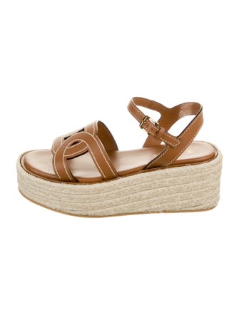 Tod's Leather Espadrilles