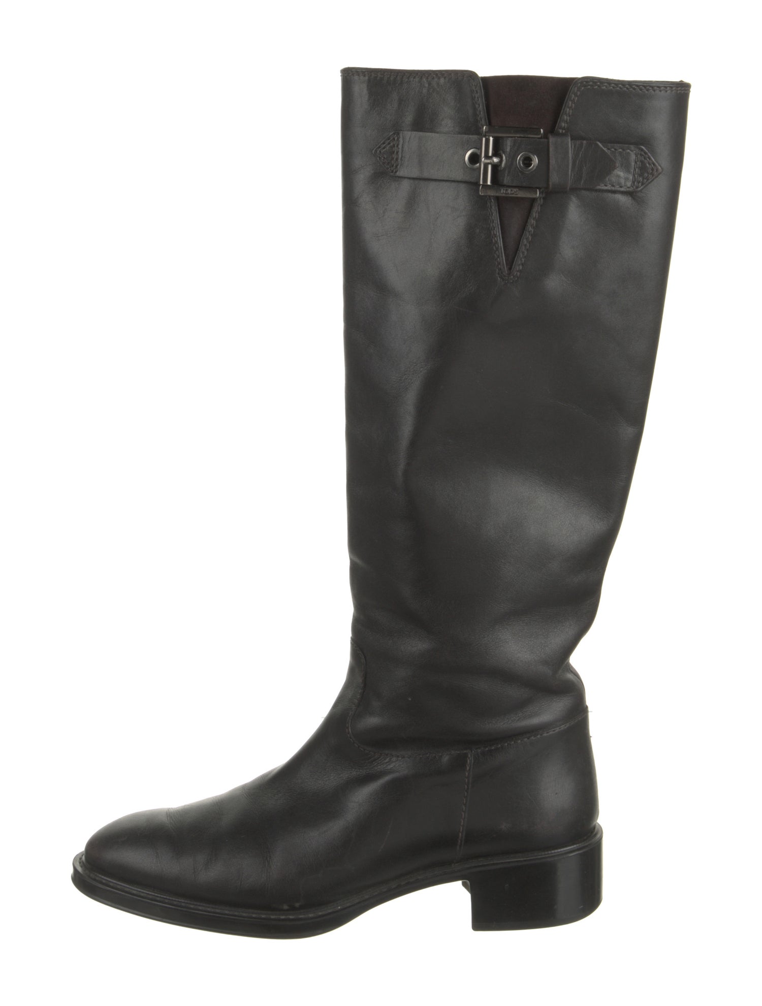Tod's Leather Riding Boots