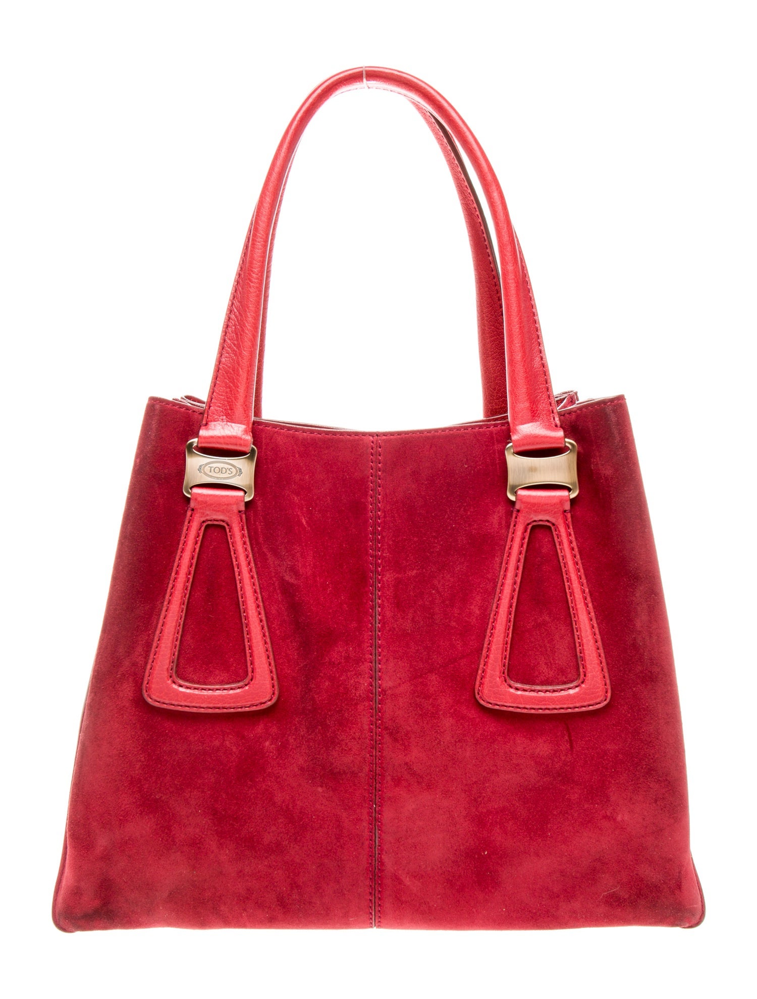 Tod's Suede Top Handle Bag