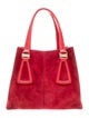 Tod's Suede Top Handle Bag