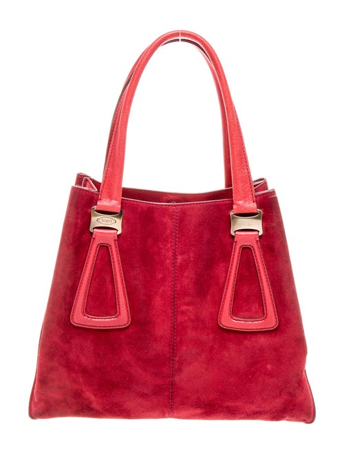 Tod's Suede Top Handle Bag