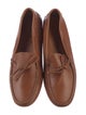 Tod's Leather Bow Accents Loafers