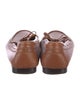 Tod's Leather Bow Accents Loafers