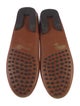 Tod's Leather Bow Accents Loafers
