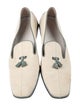 Tod's Canvas Colorblock Pattern Loafers