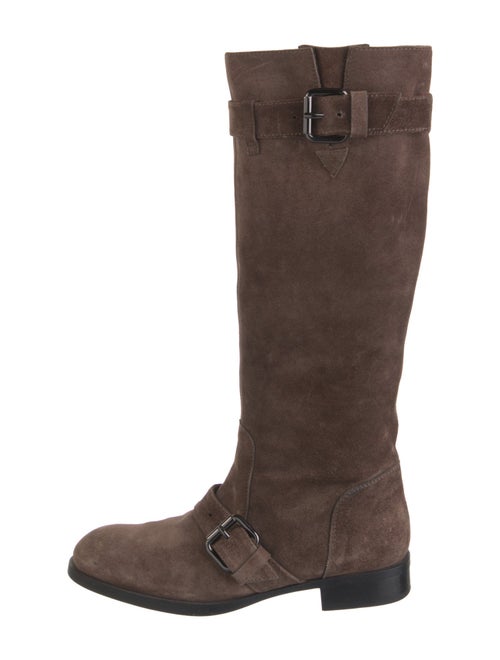 Tod's Suede Riding Boots