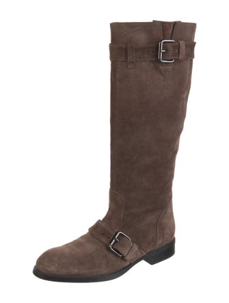 Tod's Suede Riding Boots