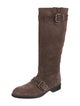 Tod's Suede Riding Boots