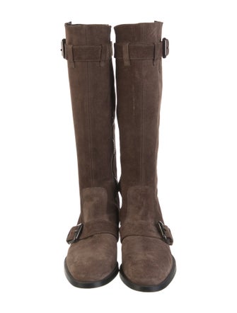 Tod's Suede Riding Boots
